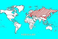 合目大蚕蛾分布图